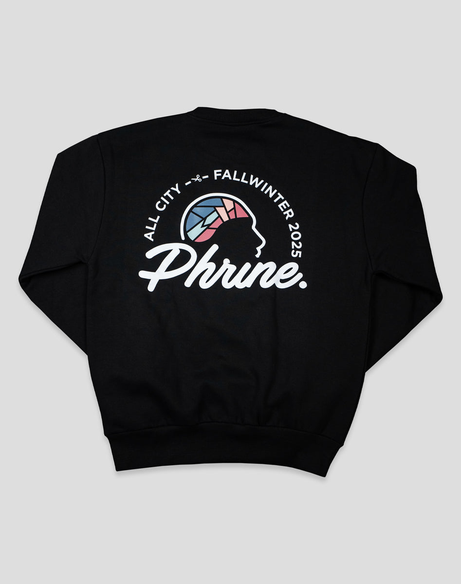 PHRINE LOGO ARCH CREWNECK– Phrine