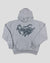 3D TAG HOODIE GREY